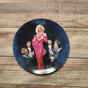 Marilyn Monroe Diamonds Are A Girl’s Best Friend Plate by Delphi Bradbury